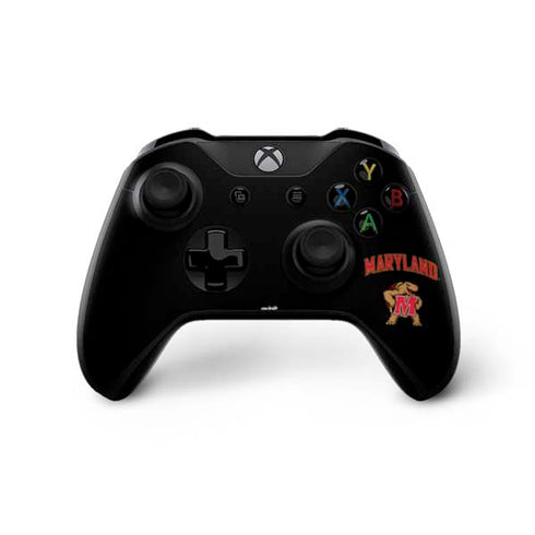 University of Maryland Collegiate Text Xbox One Skins